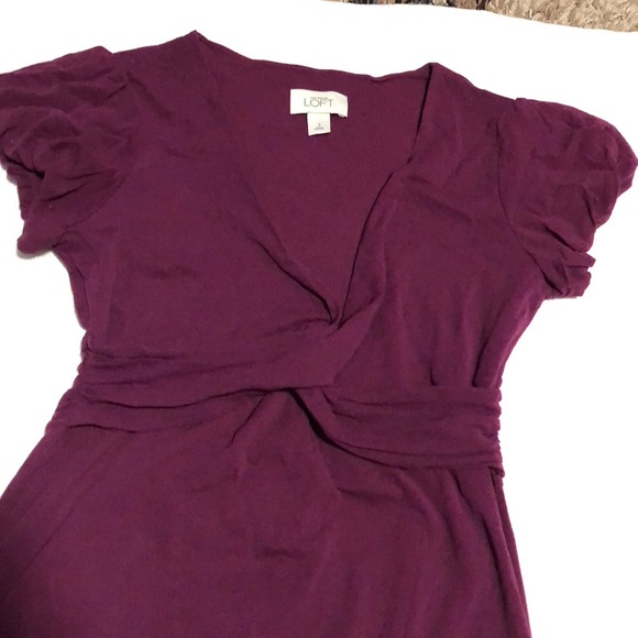 Sexy Women’s Ann Taylor Loft Sheer Blouse - Picture 3 of 6